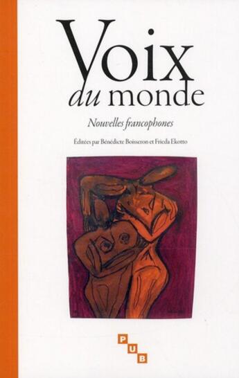 Couverture du livre « Voix du monde » de Boisseron et Ekott aux éditions Pu De Bordeaux