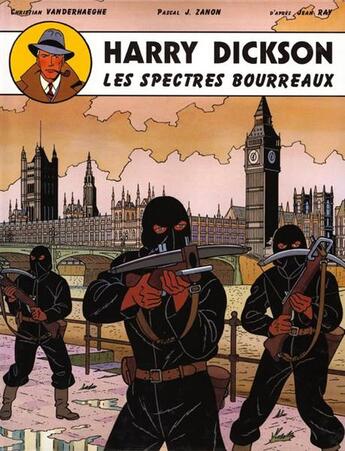 Couverture du livre « Harry Dickson Tome 2 : les spectres bourreaux » de Christian Vanderhaeghe et Pascal Zanon aux éditions Arts Et Bd