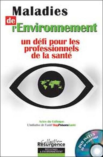 Couverture du livre « Maladies de l'environnement » de Colloque aux éditions Marco Pietteur