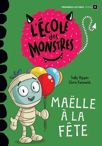 Couverture du livre « Maëlle à la fête » de Sally Rippin aux éditions Dominique Et Compagnie