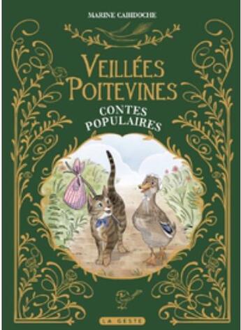 Couverture du livre « Veillées poitevines » de Marine Cabidoche aux éditions Geste