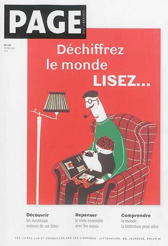 Couverture du livre « Page Des Libraires, Dechiffrez Le Monde, Lisez... » de  aux éditions Plr