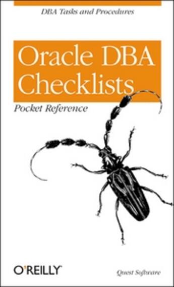 Couverture du livre « Oracle ; Pocket Reference » de Revealnet aux éditions O Reilly & Ass