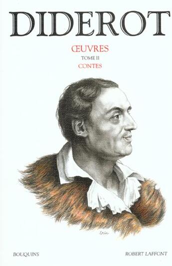 Couverture du livre « Oeuvres de Denis Diderot t.2 ; contes » de Denis Diderot aux éditions Bouquins