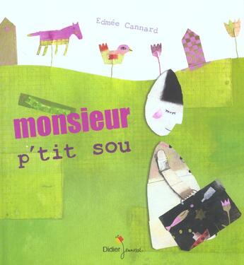 Couverture du livre « Monsieur P'Tit Sou » de Cannard-E aux éditions Didier Jeunesse