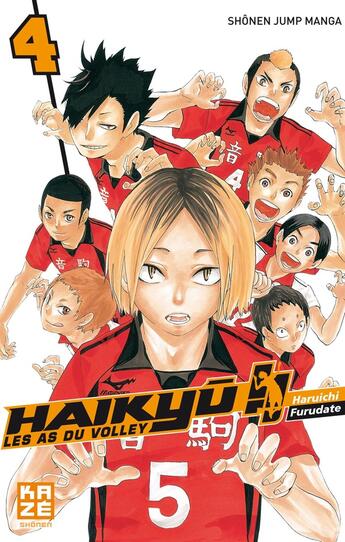 Couverture du livre « Haikyu !! les as du volley Tome 4 » de Haruichi Furudate aux éditions Crunchyroll