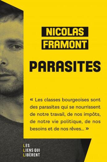 Couverture du livre « Parasites » de Framont Nicolas aux éditions Les Liens Qui Liberent