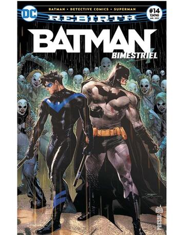 Couverture du livre « Batman rebirth bimestriel n.14 » de  aux éditions Urban Comics Press