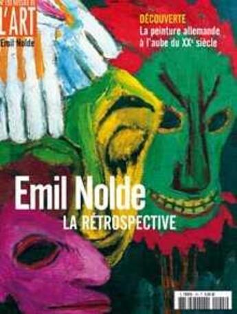 Couverture du livre « Dossier de l'art n 155 emil nolde - septembre 2008 » de  aux éditions Faton Revue