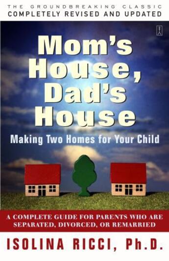 Couverture du livre « Mom's House, Dad's House » de Ricci Isolina aux éditions Touchstone