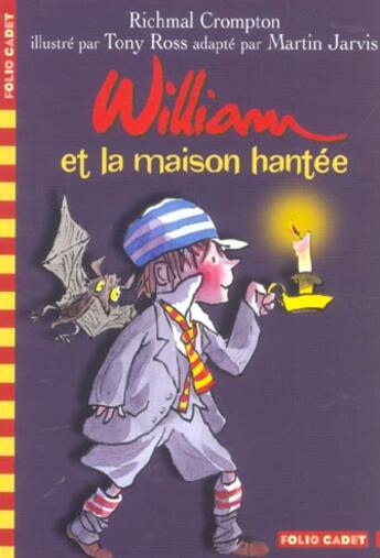 Couverture du livre « William et la maison hantee » de Richmal Crompton aux éditions Gallimard-jeunesse