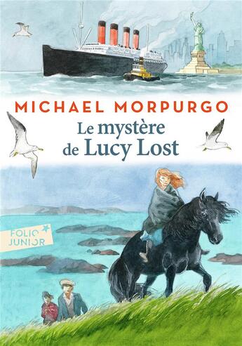 Couverture du livre « Le mystère de Lucy Lost » de Michael Morpurgo aux éditions Gallimard-jeunesse