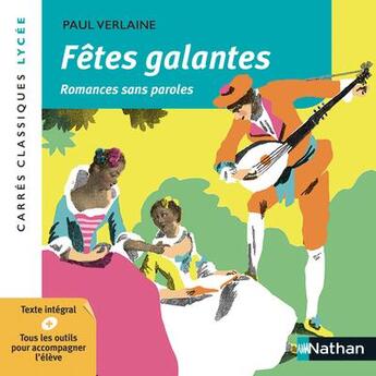 Couverture du livre « Fêtes galantes ; romances sans paroles » de  aux éditions Nathan