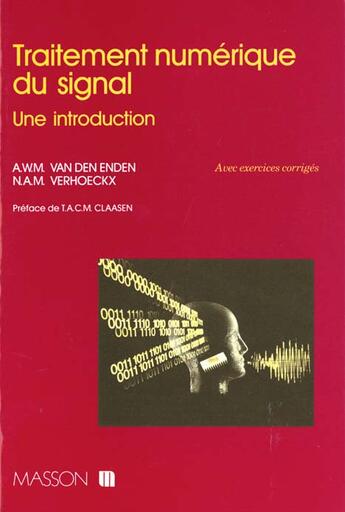 Couverture du livre « Traitement Numerique Du Signal » de Van Den Enden aux éditions Elsevier-masson