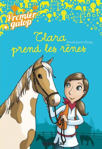 Couverture du livre « Clara prend les rênes » de  aux éditions Lito