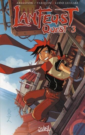 Couverture du livre « Lanfeust quest Tome 3 » de Ludo Lullabi et Christophe Arleston et Didier Tarquin aux éditions Soleil