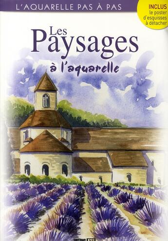 Couverture du livre « Les paysages à l'aquarelle » de Brozinska Anastas. aux éditions Editions Esi