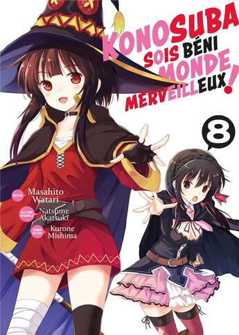 Couverture du livre « KonoSuba: sois béni monde merveilleux ! Tome 8 » de Natsume Akatsuki et Masahito Watari aux éditions Meian