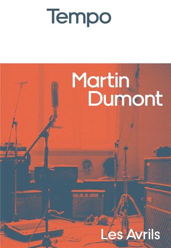 Couverture du livre « Tempo » de Martin Dumont aux éditions Les Avrils