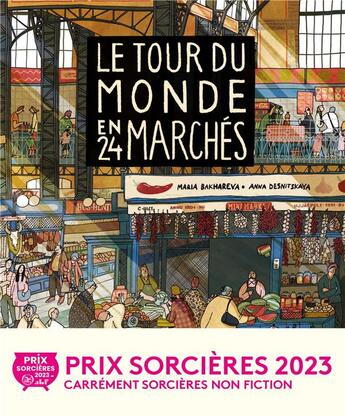 Couverture du livre « Le tour du monde en 24 marches » de Anna Desnitskaya et Maria Bakhareva aux éditions La Partie