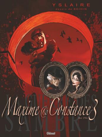 Couverture du livre « La guerre des Sambre - Maxime et Constance Tome 3 : le regard de la veuve » de Yslaire et Marc-Antoine Boidin aux éditions Glenat