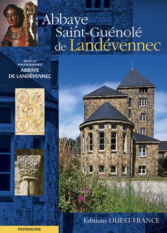 Couverture du livre « Abbaye saint-guenole de landevennec » de Champollion-Merienne aux éditions Ouest France
