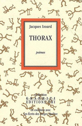 Couverture du livre « Thorax » de Jacques Izoard aux éditions Editions Phi