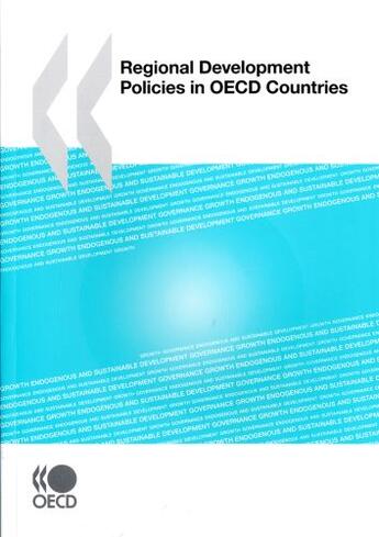 Couverture du livre « Regional development policies in OECD countries » de  aux éditions Ocde