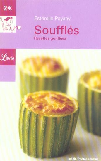 Couverture du livre « Souffles, recettes gonflees » de Esterelle Payany aux éditions J'ai Lu