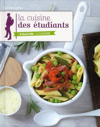 Couverture du livre « La cuisine des étudiants » de Maya Barakat-Nuq aux éditions Grund