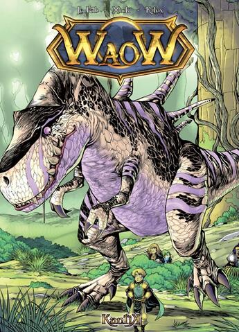 Couverture du livre « Waow t.7 ; levelling » de Kitex et Mick et Le Fab aux éditions Kantik