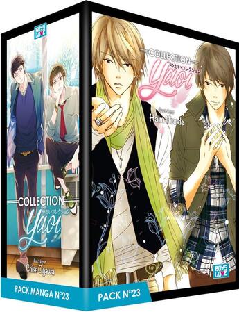 Couverture du livre « Coffret yaoi n°23 ; 5 tomes » de  aux éditions Boy's Love