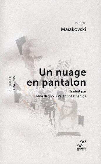 Couverture du livre « Un nuage en pantalon » de Vladimir Maiakowski aux éditions Vibration