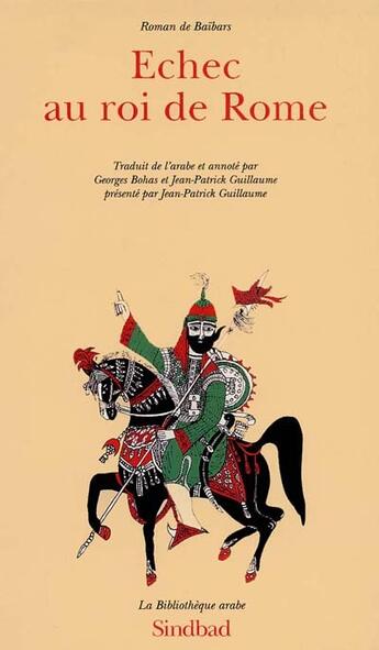 Couverture du livre « Échec au roi de Rome » de Roman De Baibars aux éditions Actes Sud