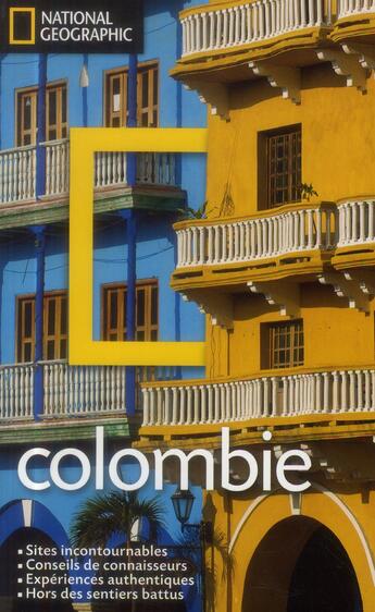 Couverture du livre « Colombie » de Christopher P. Baker aux éditions National Geographic