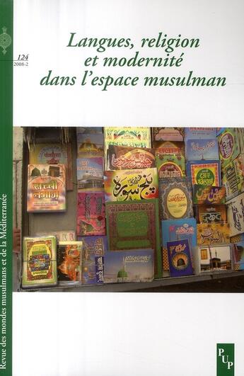 Couverture du livre « Langues, religion et modernité dans l'espace musulman » de Haeri et Millet aux éditions Pu De Provence