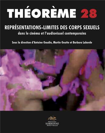 Couverture du livre « Representations-limites des corps sexuels dans le cinema et l'audiovi » de Gaudin/Goutte aux éditions Presses De La Sorbonne Nouvelle