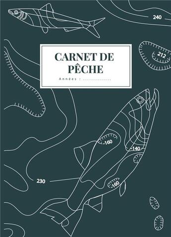 Couverture du livre « Carnet de pêche » de Camille Desseix aux éditions Les Dirtbags