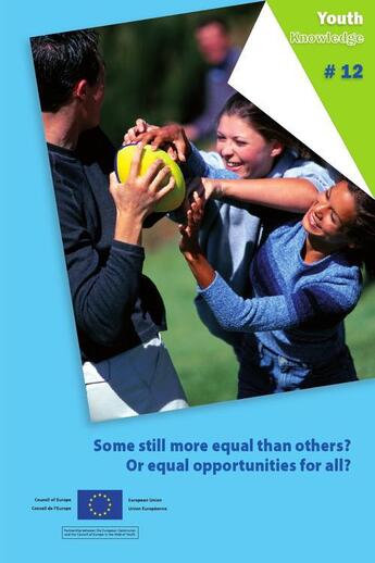 Couverture du livre « Some still more equal than others? or equal opportunities for all? » de  aux éditions Conseil De L'europe