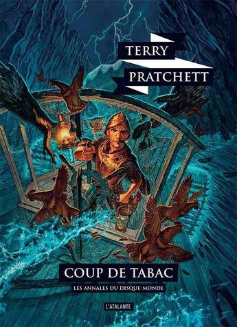 Couverture du livre « Les annales du Disque-monde Tome 39 : coup de tabac » de Terry Pratchett aux éditions L'atalante