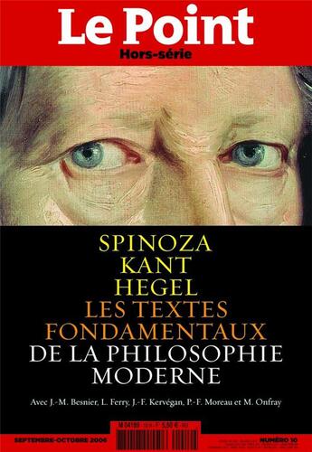 Couverture du livre « La philosophie moderne » de  aux éditions Le Point