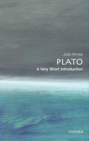 Couverture du livre « Plato: A Very Short Introduction » de Julia Annas aux éditions Oup Oxford
