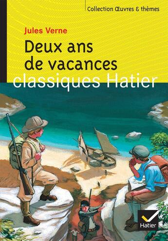 Couverture du livre « Deux ans de vacances » de Jules Verne et Marigold Bobbio et Georges Decote et Helene Potelet aux éditions Hatier