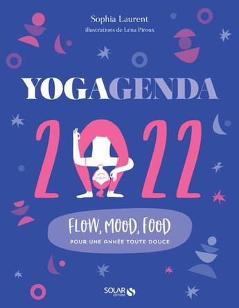 Couverture du livre « Yogagenda (édition 2022) » de Lena Piroux et Sophia Laurent aux éditions Solar