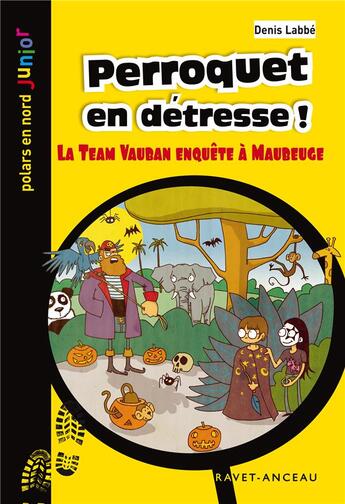 Couverture du livre « Perroquet en détresse » de Denis Labbé aux éditions Ravet-anceau