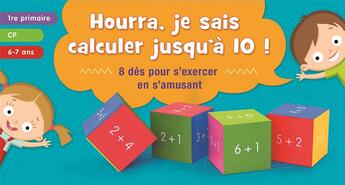 Couverture du livre « Hourra, je sais calculer jusqu'a 10 ! (cubes en boite) » de  aux éditions Chantecler