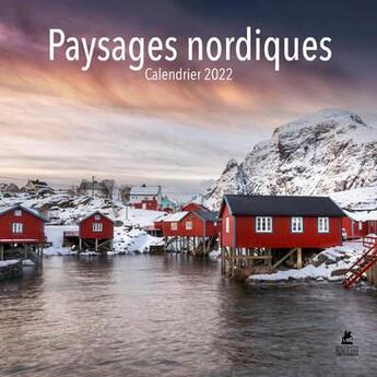 Couverture du livre « Paysages nordiques : calendrier (édition 2022) » de  aux éditions Place Des Victoires