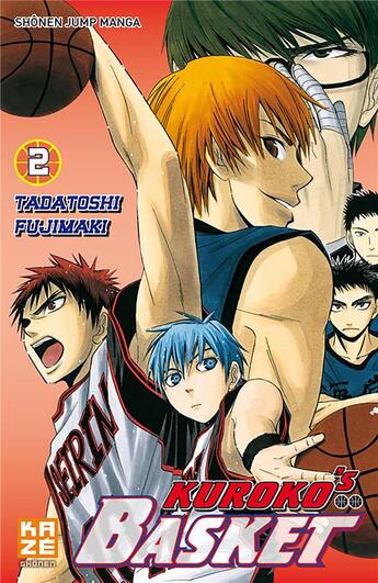 Couverture du livre « Kuroko's basket Tome 2 » de Tadatoshi Fujimaki aux éditions Crunchyroll