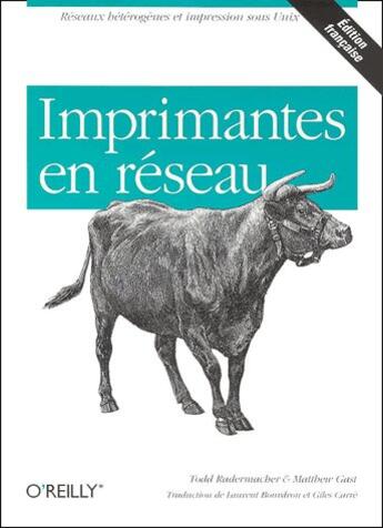 Couverture du livre « Imprimantes en reseau » de Gast aux éditions Ellipses