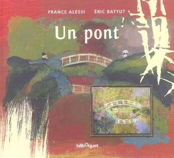 Couverture du livre « Un pont » de Eric Battut aux éditions Bilboquet